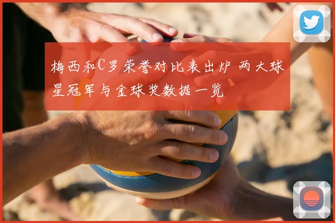 梅西和C罗荣誉对比表出炉 两大球星冠军与金球奖数据一览